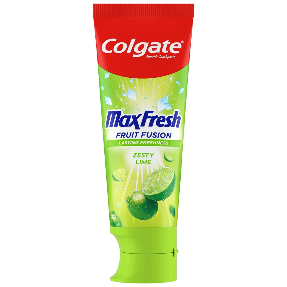 image 1 of Colgate Max Fresh Fruit Fusion Zesty Lime ochucená zubní pasta  75ml