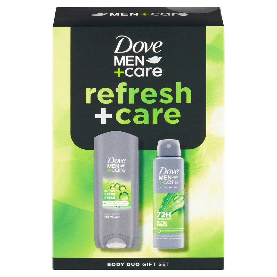 image 1 of Dove Men+Care Extra Fresh Gift Set