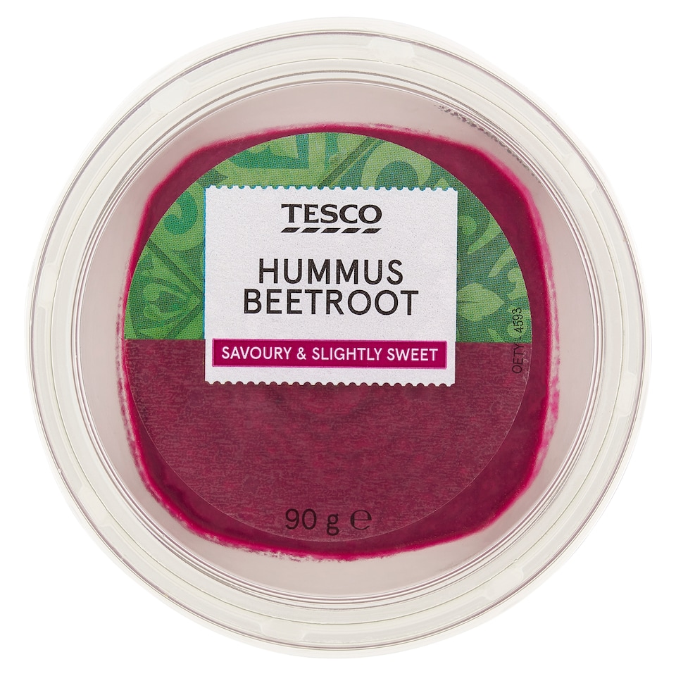 Tesco Hummus Beetroot 90 g