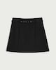 image 4 of F&F Belted Mini Skirt in Black
