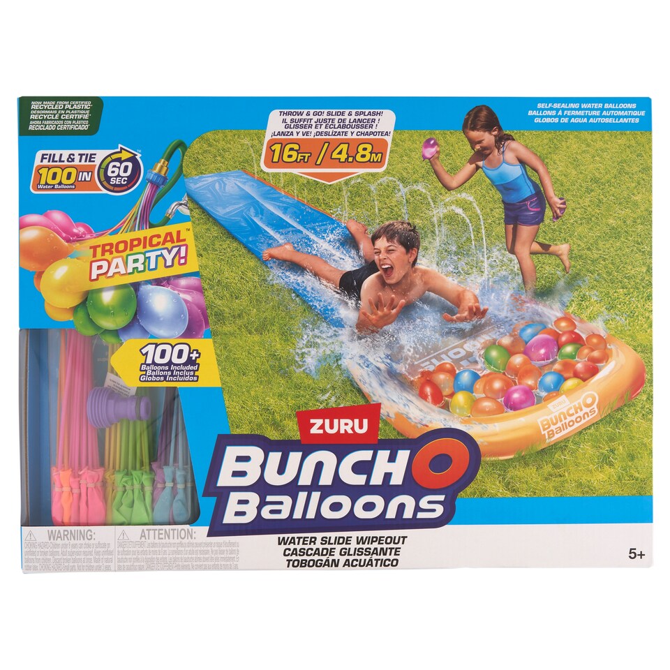 Zuru Bunch O Balloons Water Slide Wipeout 4.8 m