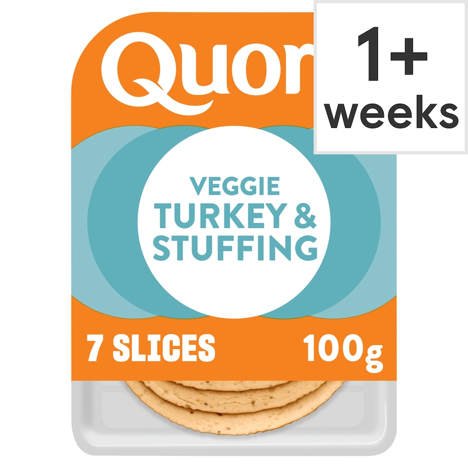 Quorn Veggie Turkey & Stuffing 100g