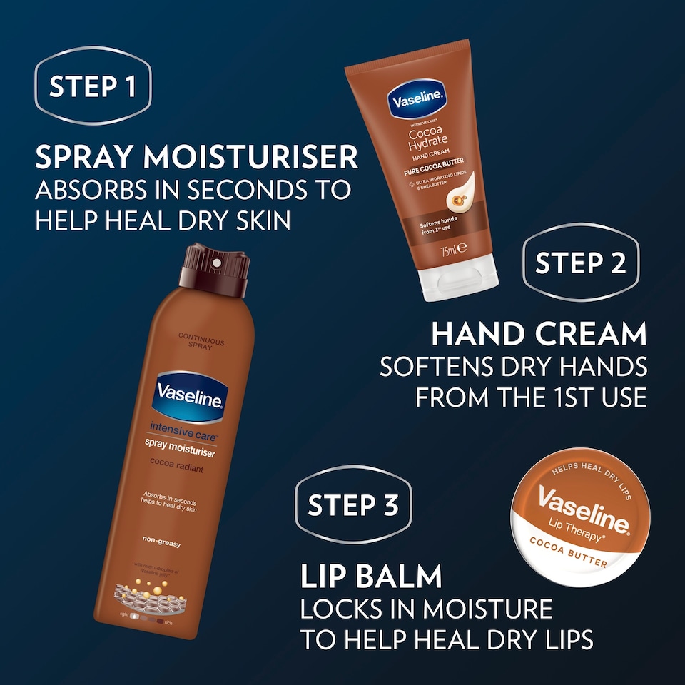 image 1 of Vaseline Lip Therapy Cocoa 20G