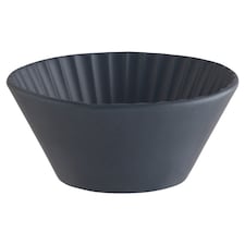 F&F Home Midnight Plisse Cereal Bowl