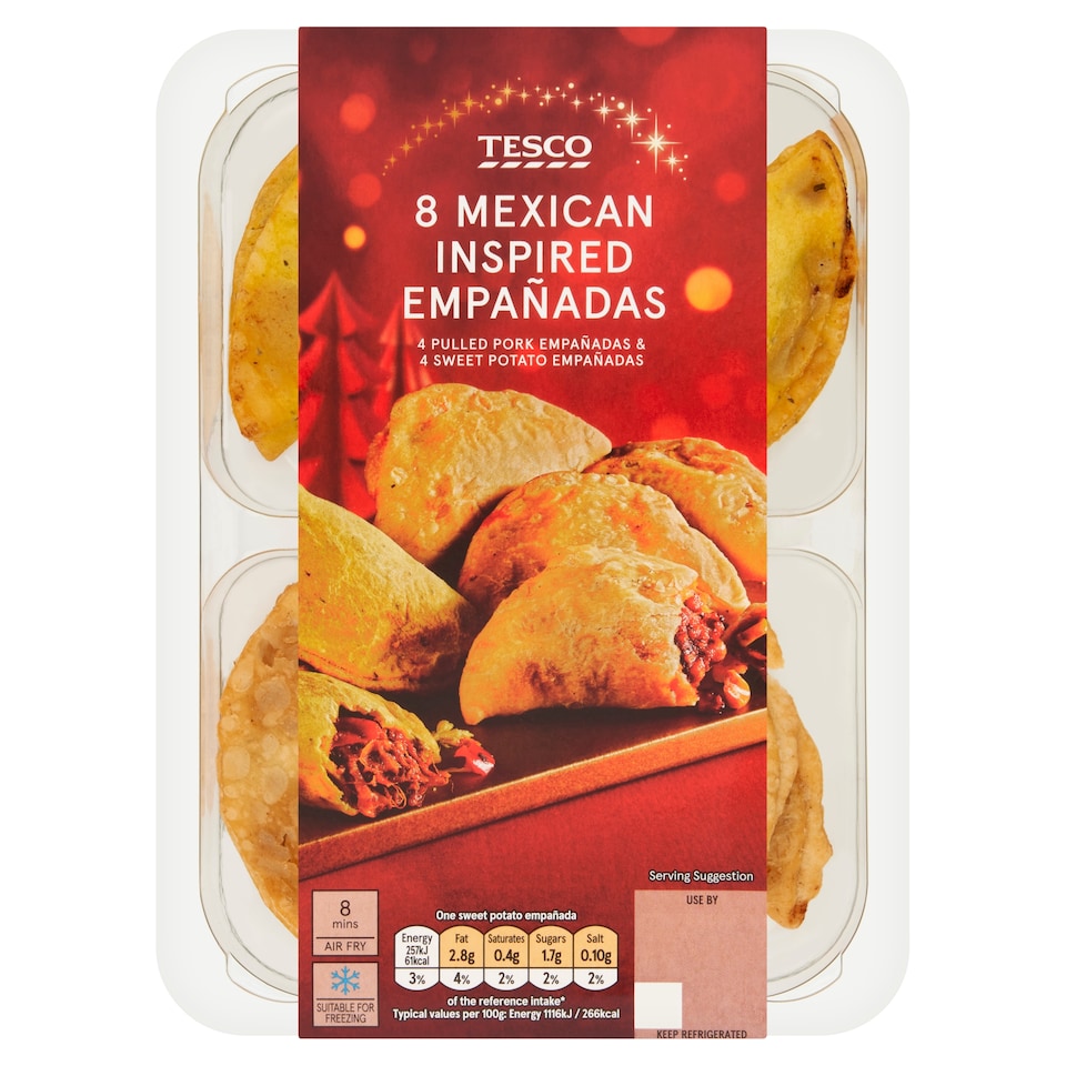 Tesco Mexican Empanada Selection 200g