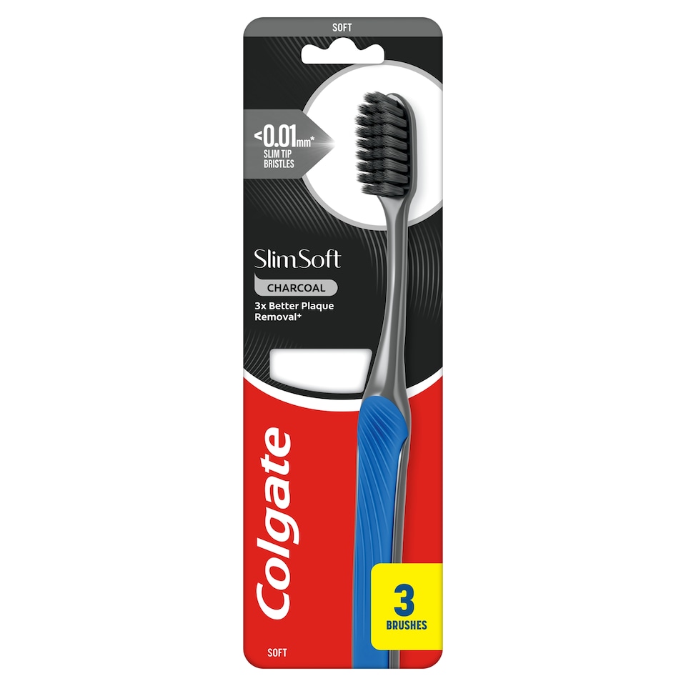 obrázok 1 z Colgate Slim Soft zubná kefka mäkká multipack 3 ks