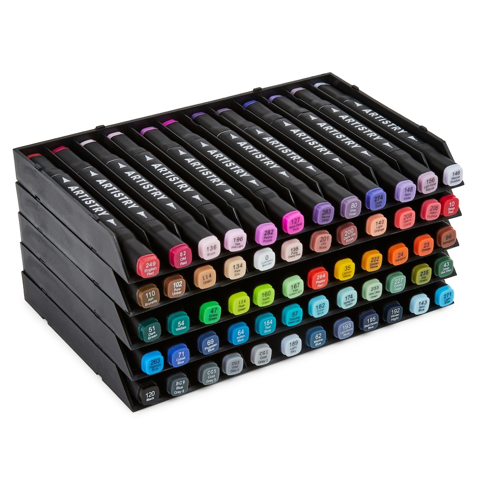 image 1 of Artistry 60pk Twin Markers