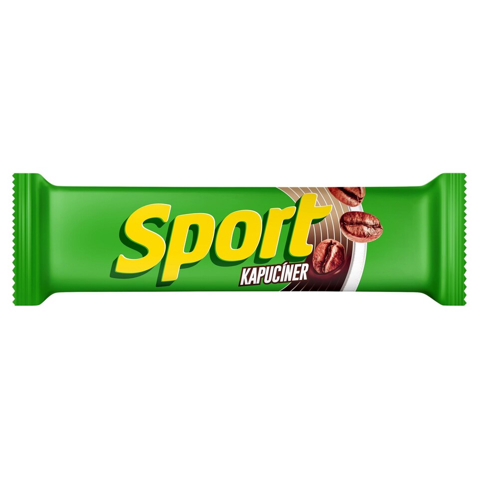 Sport Kapucíner Dark Chocolate Covered Bar with Coffee and Cream Flavored Filling 31 g