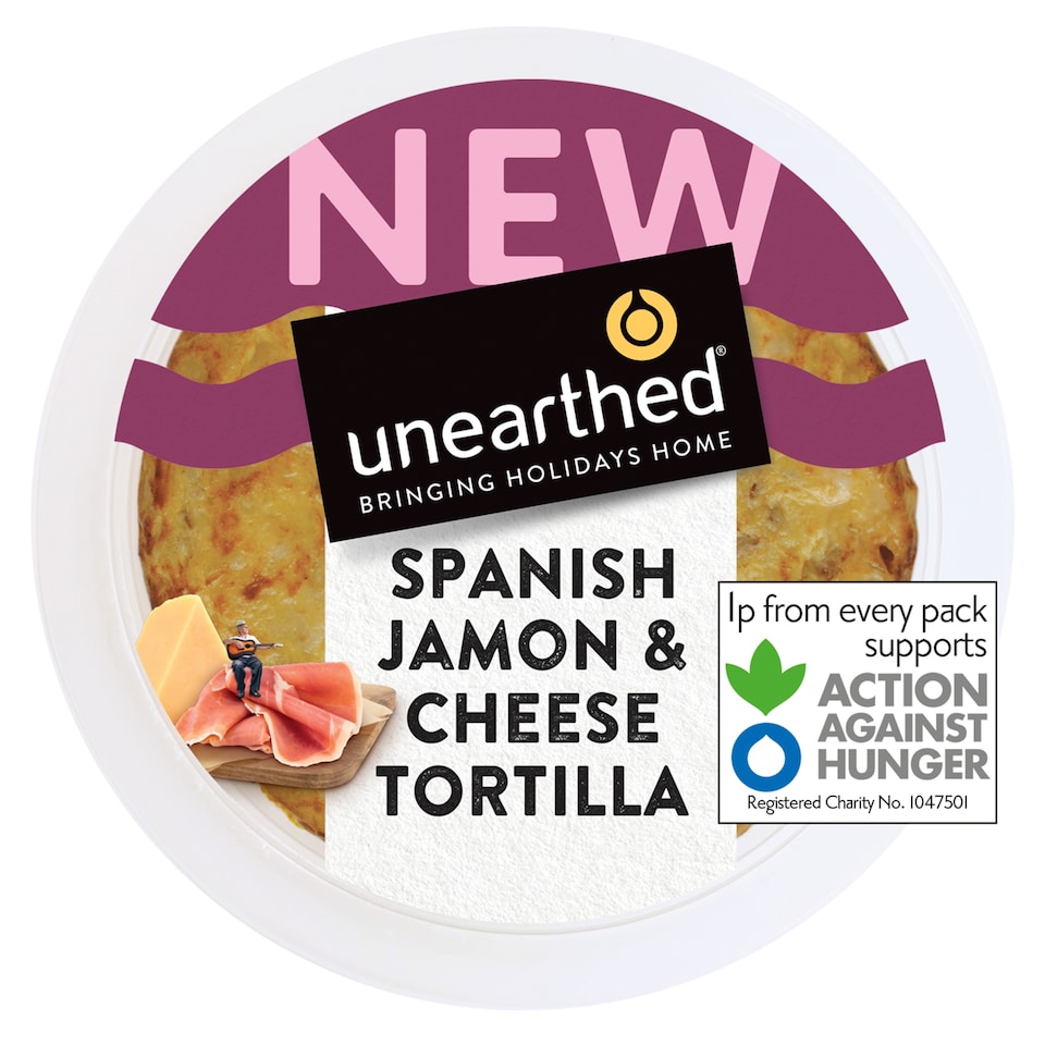 Unearthed Spanish Jamon & Cheese Tortilla 250g