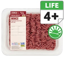 Tesco British Beef Mince 500G