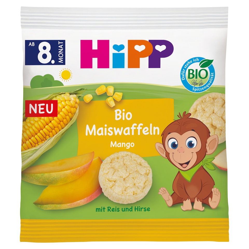 HiPP Organic Corn Disc with Mango 8+ Months 23 g
