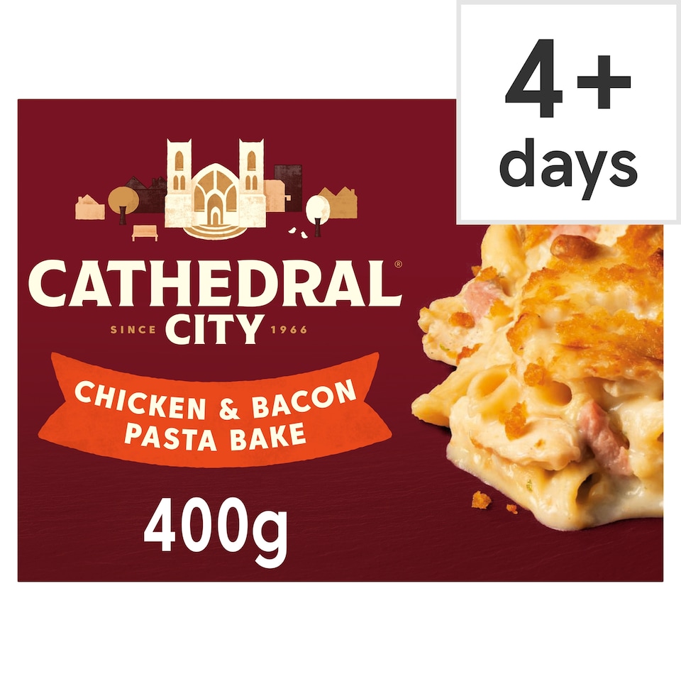 Cathedral City Chicken & Bacon Pasta Bake 400g