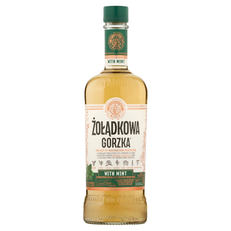 Zoladkowa Gorzka Vodka Liqueur - With Mint 500ml