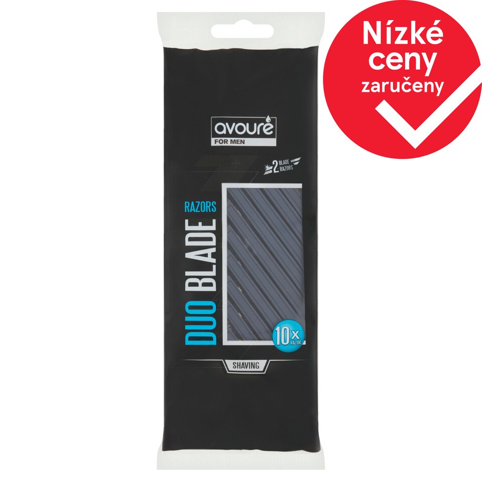 Avouré For Men Duo Blade Razors 10 pcs