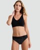 image 1 of F&F 5-Pack Cotton Rich High Leg Lace Trim Knickers in Multi