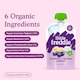 image 2 of Little Freddie Organic Blueberry & Banana Greek Style Yoghurt Baby Food Pouch 6+ Months 100g
