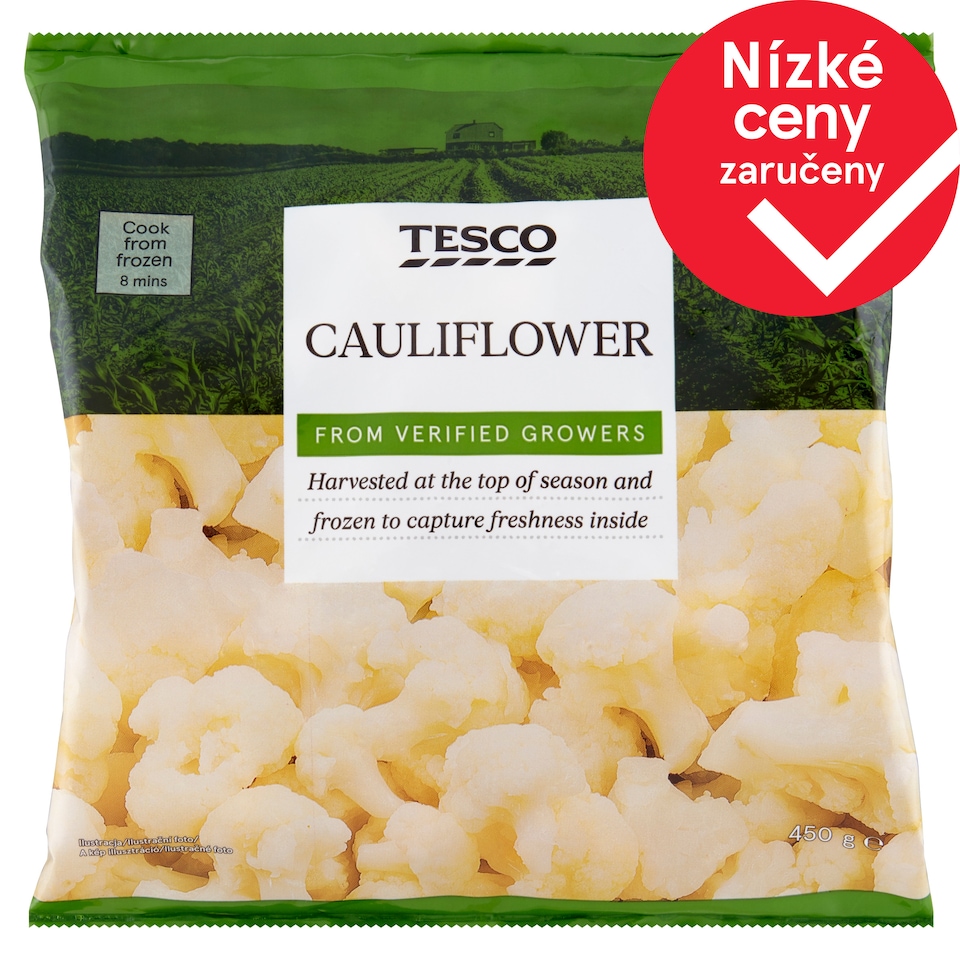Tesco Květák 450g