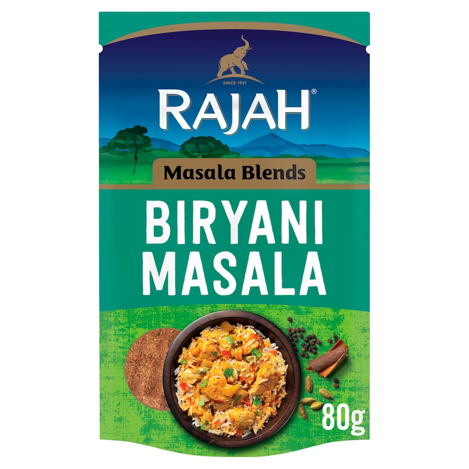 Rajah Biryani Masala 80G