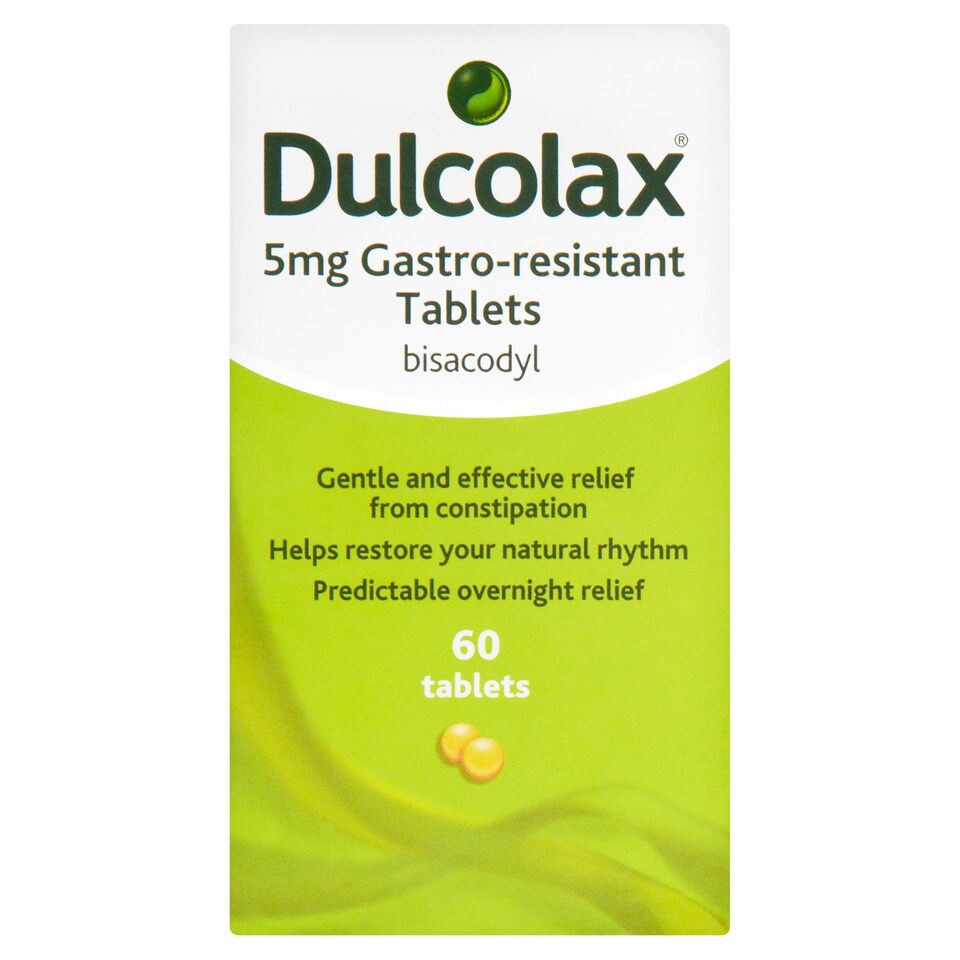 Dulcolax Laxative Constipation Relief Tablets 5mg 60s