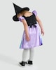 image 3 of F&F Girls 2-Piece Witch Fancy Dress Costume in Blue
