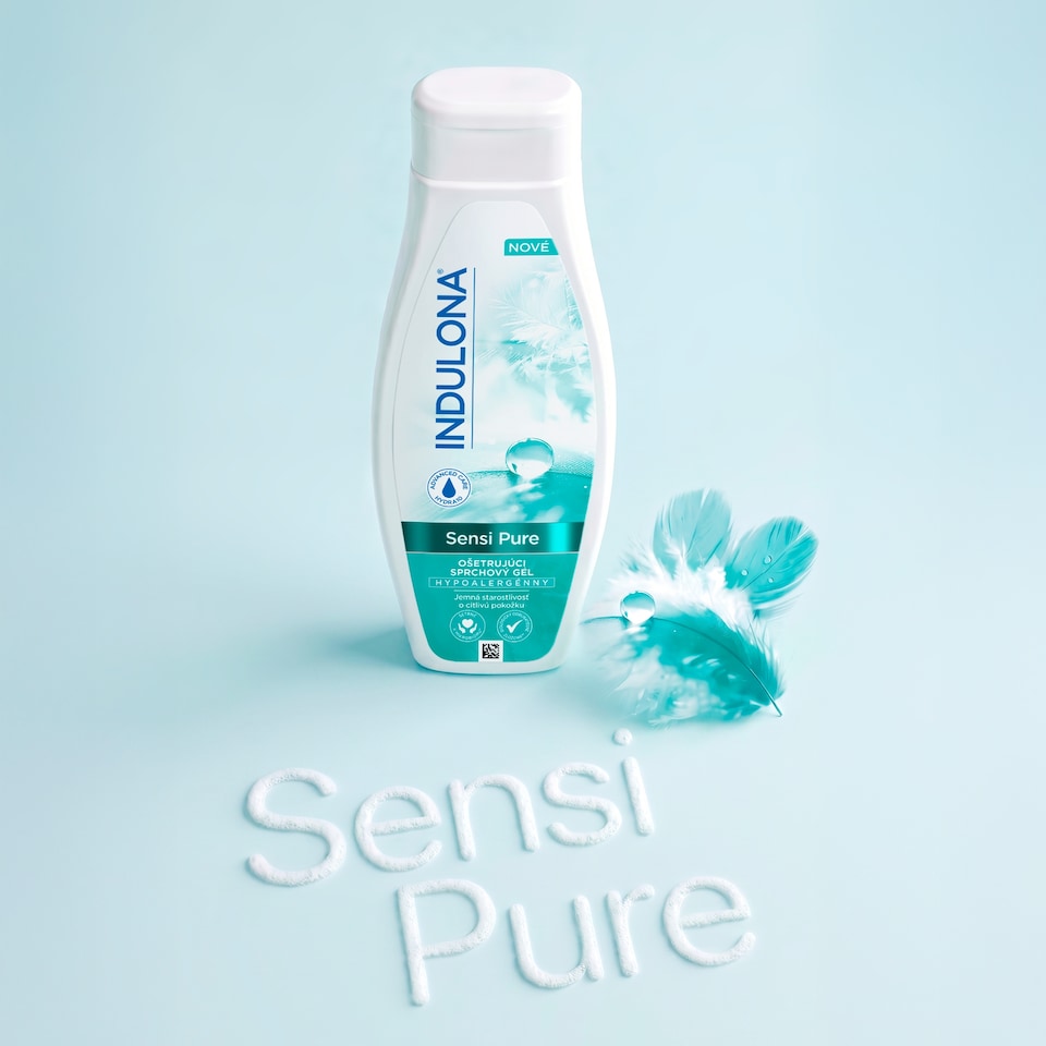 obrázok 1 z Indulona Sensi Pure ošetrujúci sprchový krém 250 ml
