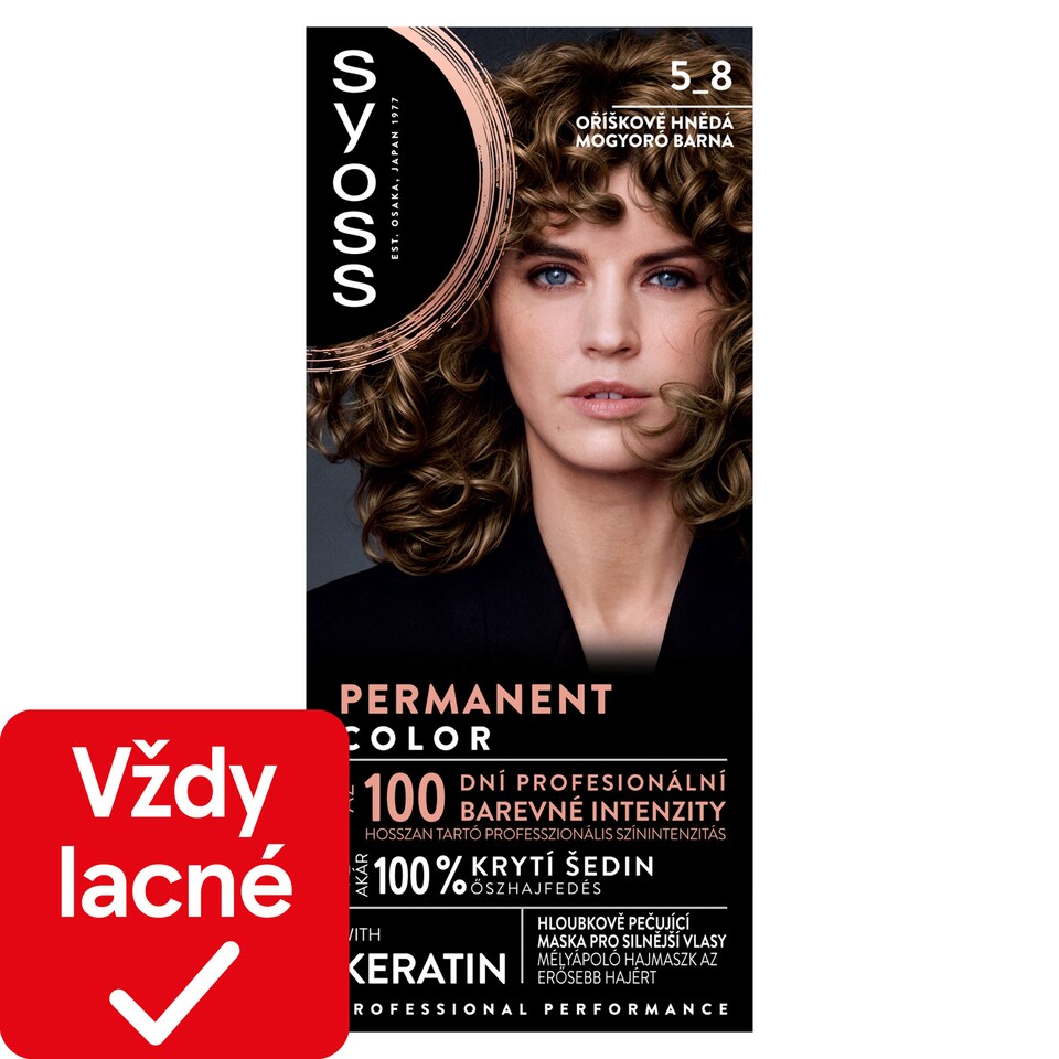 Syoss Farba na vlasy orieškovo hnedá 5_8