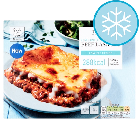 Tesco Calorie Controlled Lasagne 350G Tesco Groceries