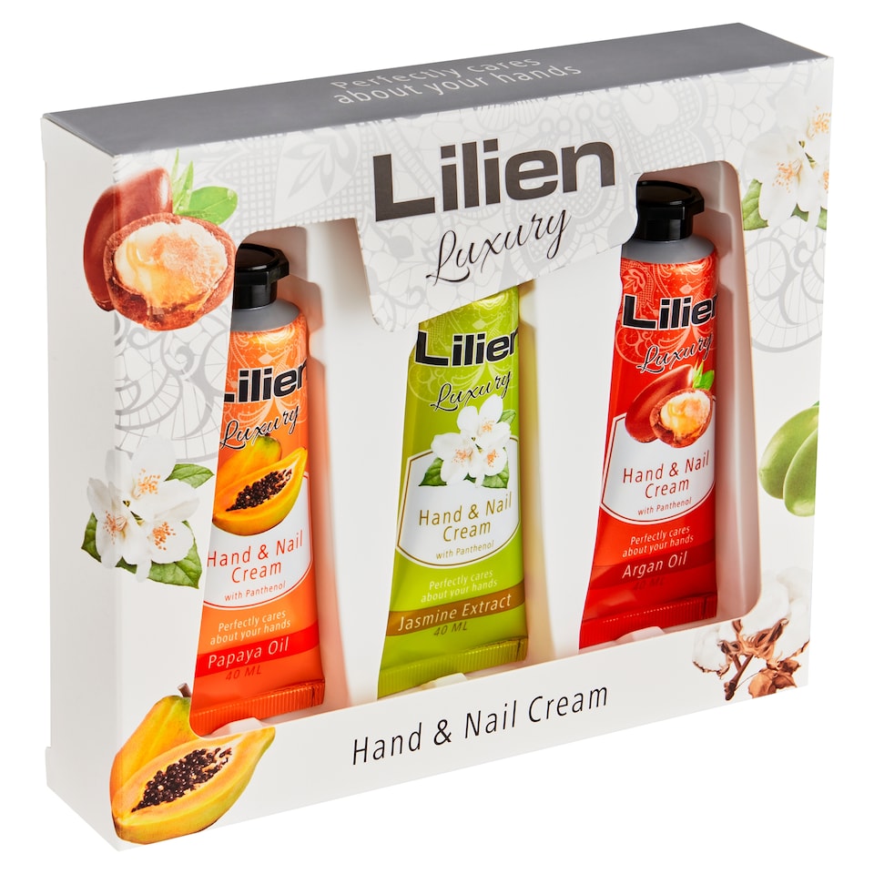 Obrázek 1 pro produkt Lilien Luxury vyživující krém na ruce 3 x 40ml