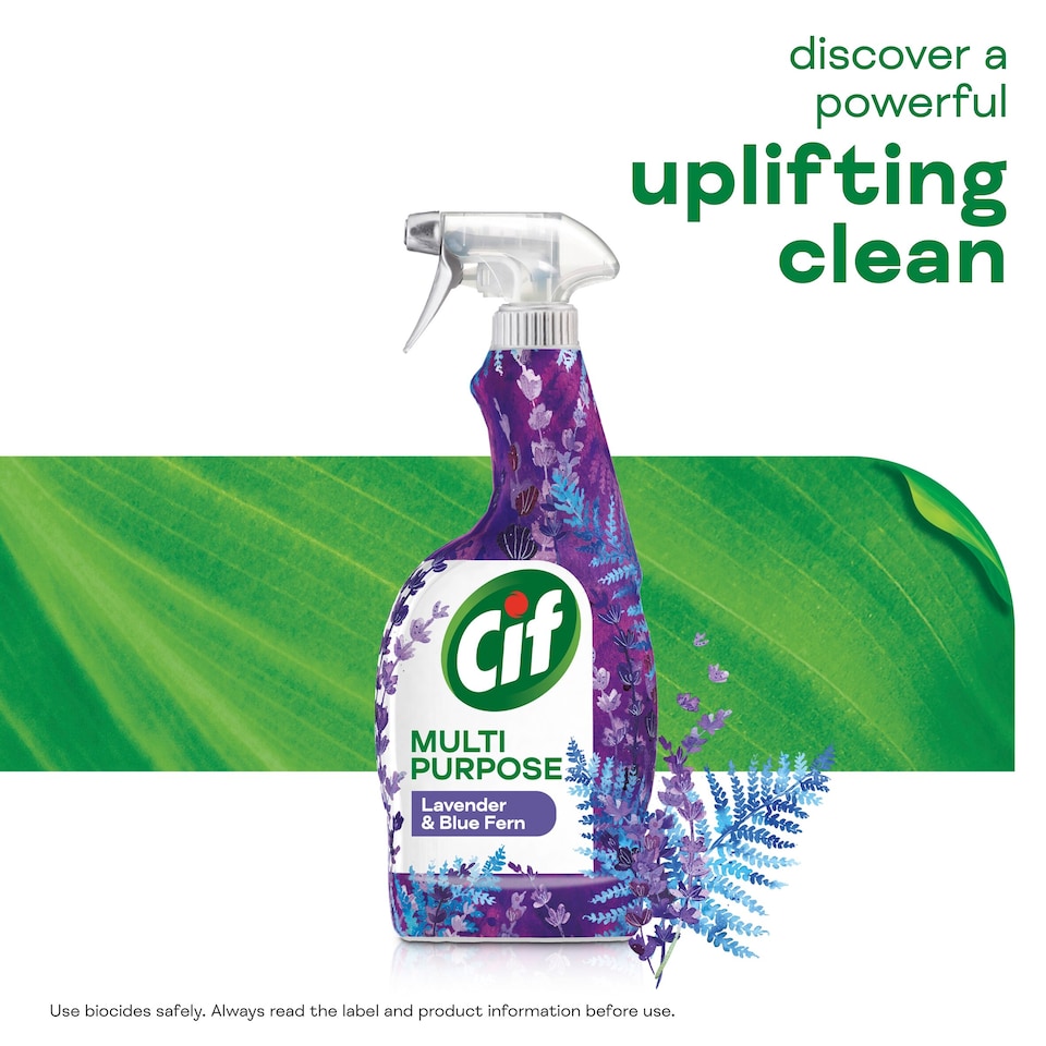 image 1 of Cif Multipurpose Spray Lavender & Blue Fern 750ml