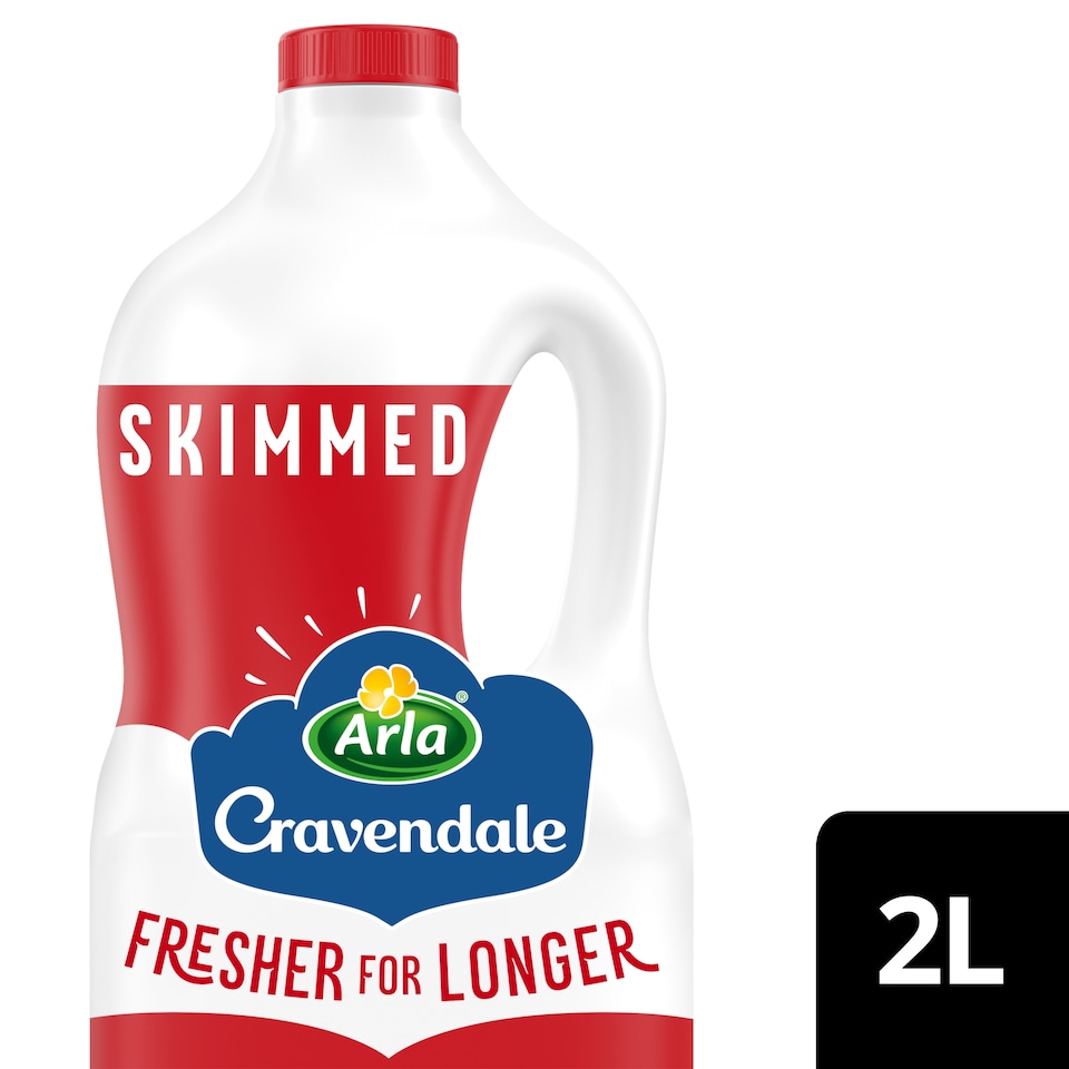 image 1 of Cravendale Filtered Fresh Skimmed Milk 2L Fresher for Longer