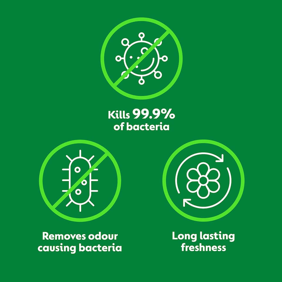 image 1 of Dettol Antibacterial Laundry Cleanser Liquid Fresh Cotton 1.5L