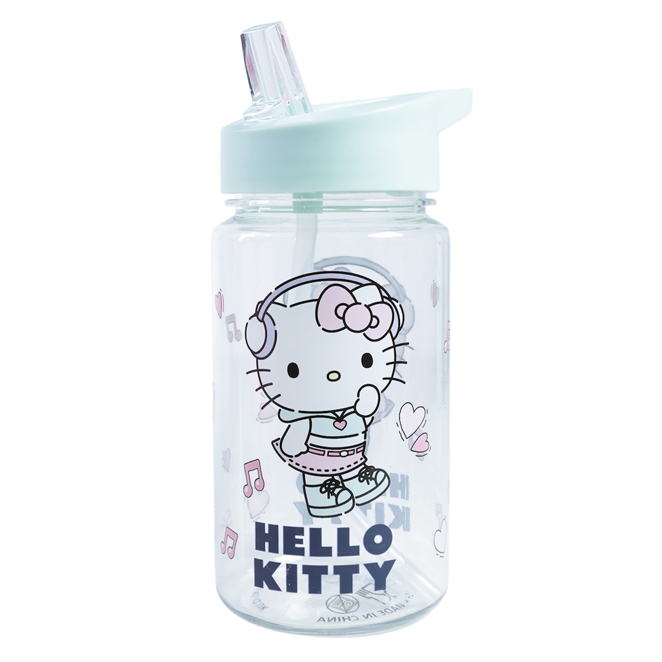 image 1 of Hello Kitty Ear Muff And Water Bottle Gift Set Assortment