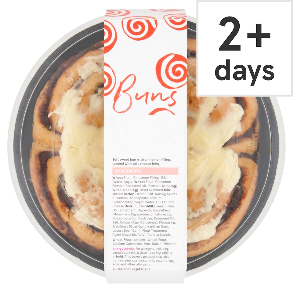 Tesco Cinnamon Tear & Share Bun