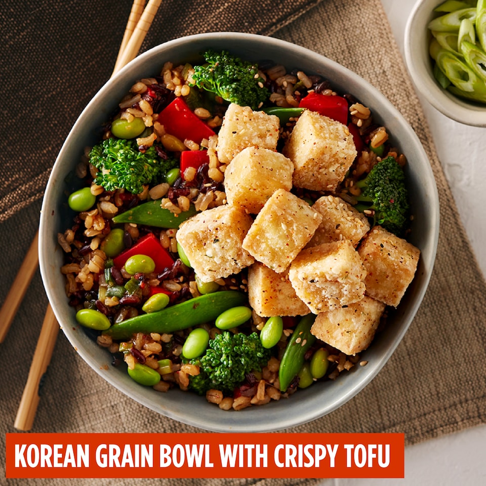 image 1 of Merchant Gourmet Korean -Style Vegetable & Mixed Grains 400G