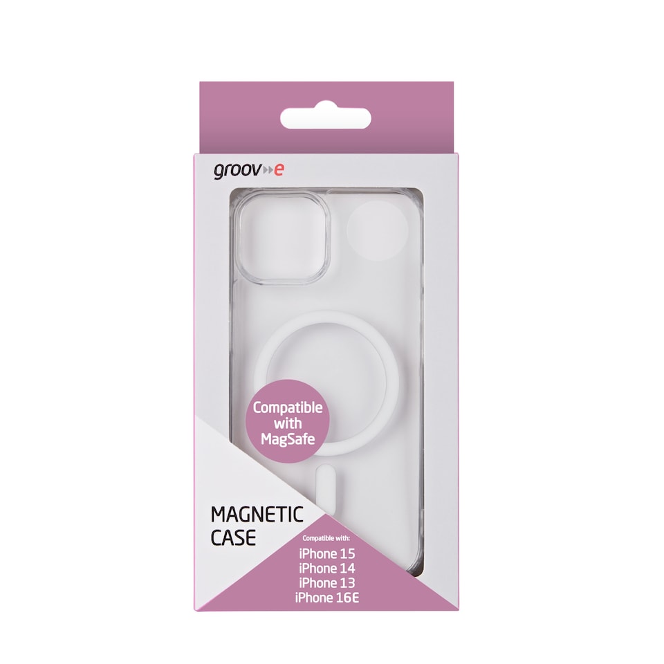 GROOV-E IPHONE 13/14/15/16E MAGNETIC CASE