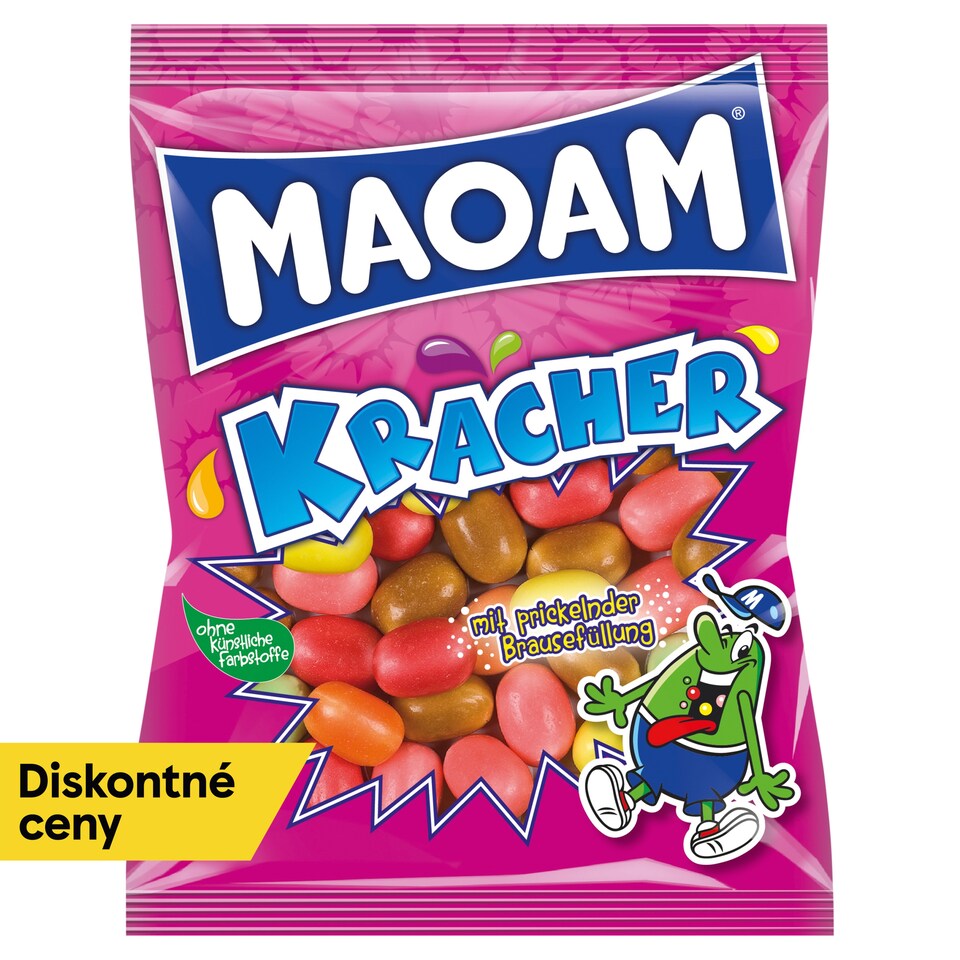 Maoam Kracher Caramels Partially Flavoured with Cola 200 g