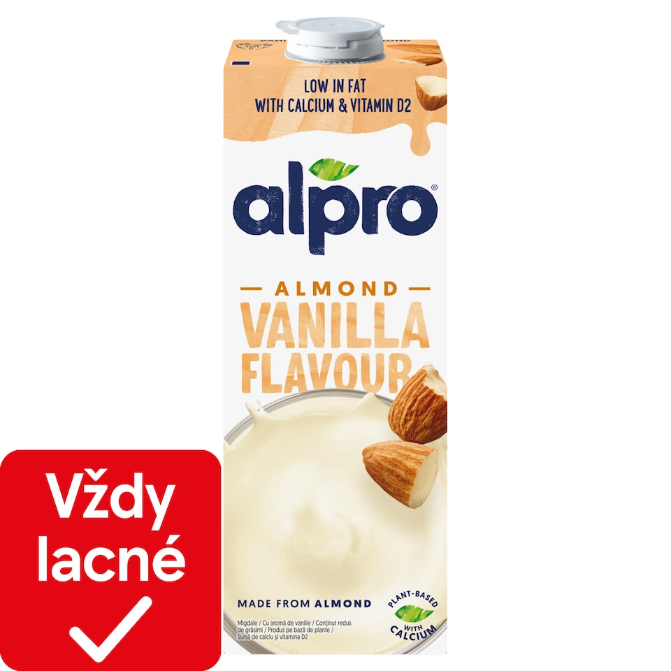 obrázok 1 z ALPRO Mandlový nápoj s vanilkovou príchuťou 1l