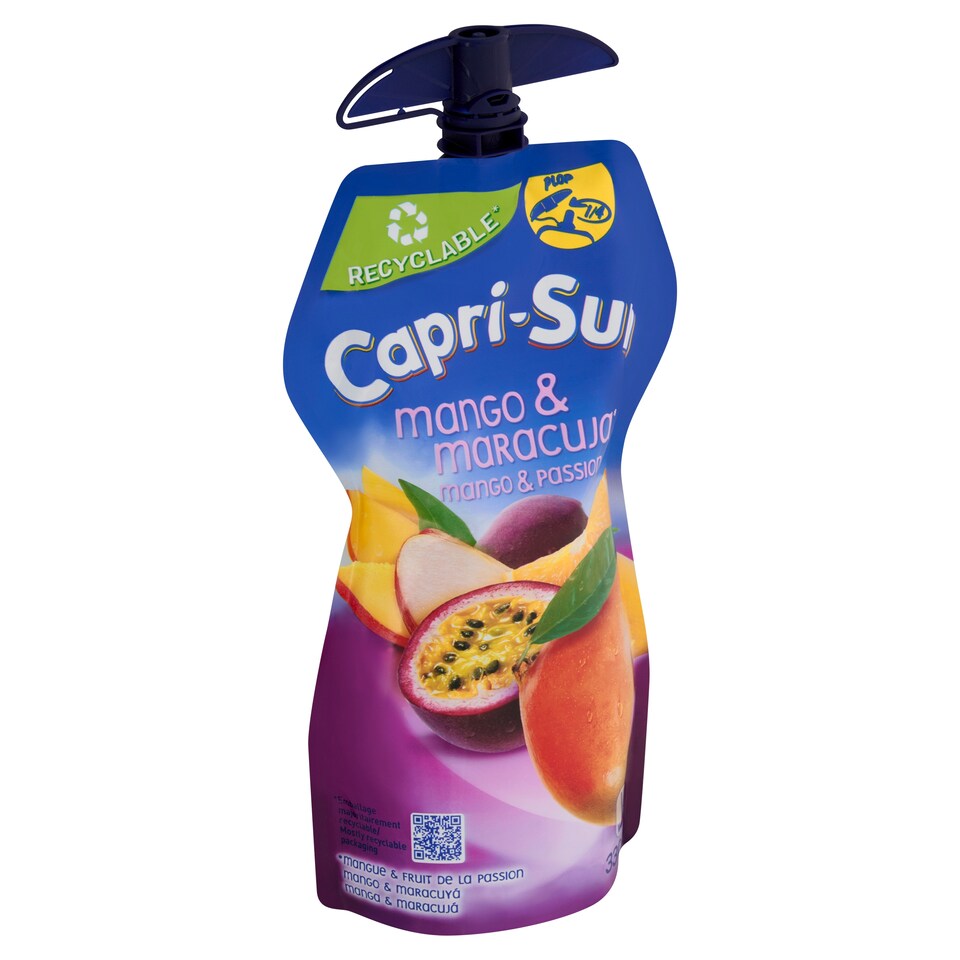 Obrázek 1 pro produkt Capri-Sun Mango & Maracuja nesycený nealkoholický ovocný nápoj ochucený 330ml