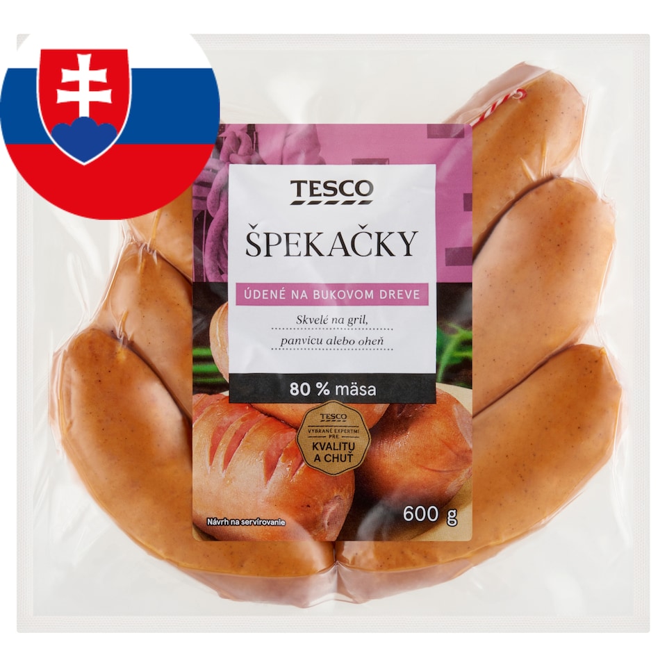 Tesco Špekačky 600 g