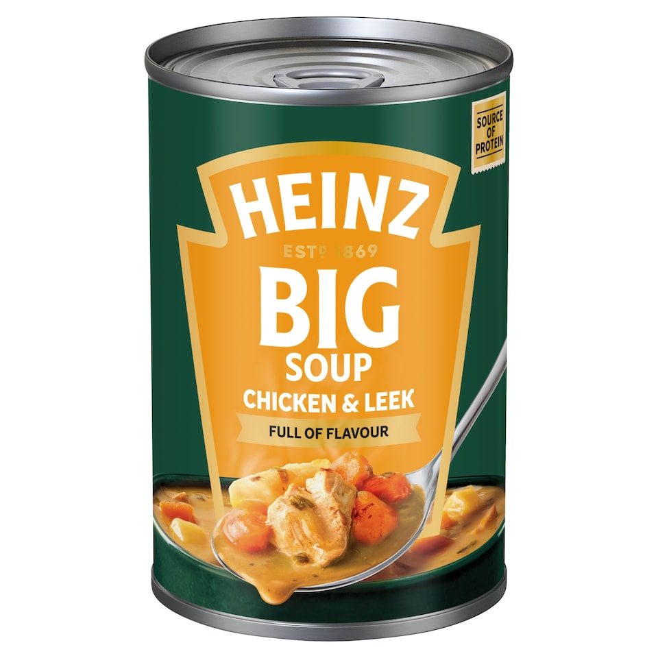 image 1 of Heinz Big Soup - Chicken & Leek 400g