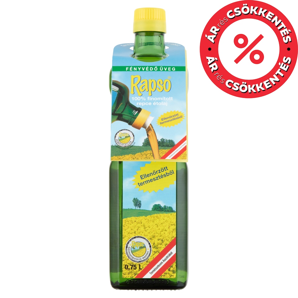 Rapso Refined Rapeseed Oil 0,75 l