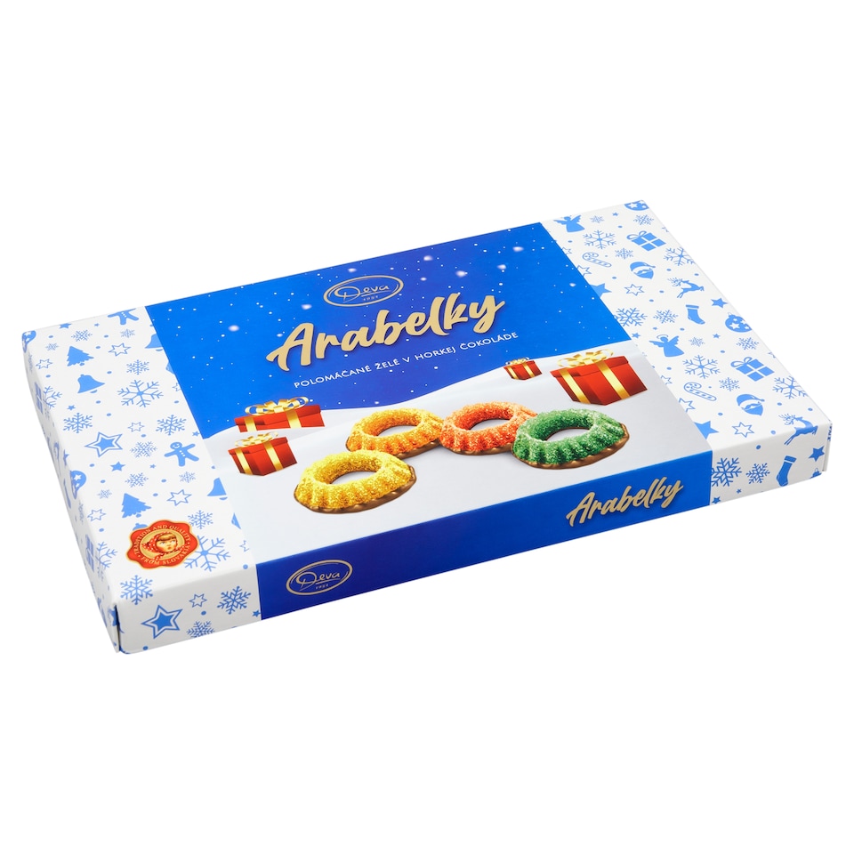 image 1 of Deva Arabellas Half-Dipped Jelly in Dark Chocolate 235 g