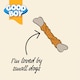 image 2 of Wagtastic Chic Bones Dog Chew Treats 90G