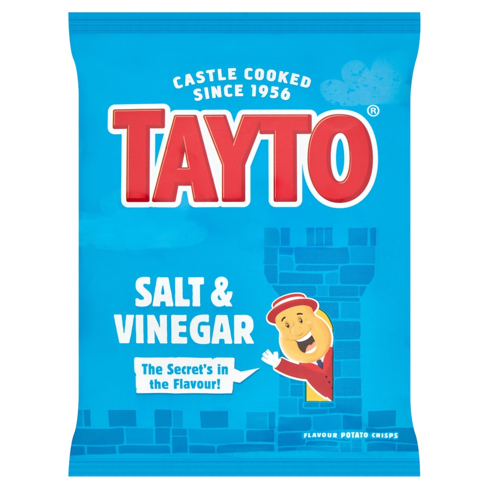 Tayto Salt & Vinegar Crisps 32.5G