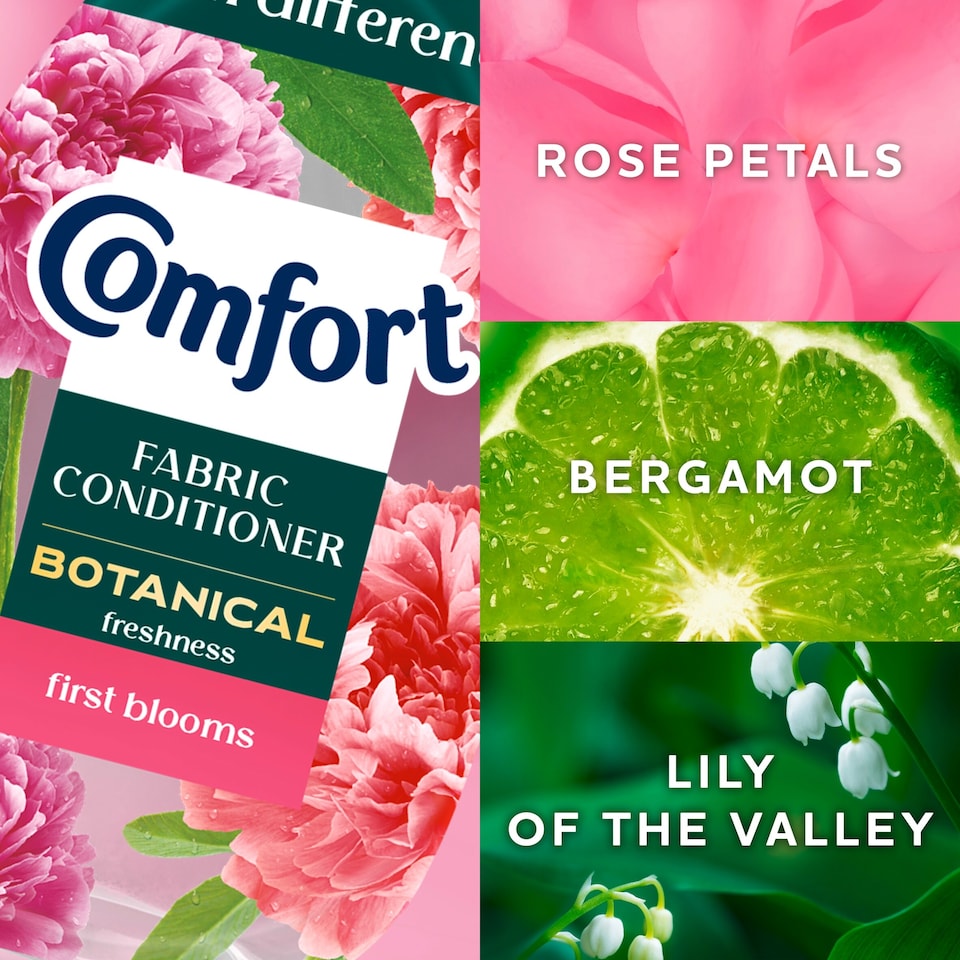 image 1 of Comfort Botanical First Blooms Fabric Conditioner 38 Wash 570ml