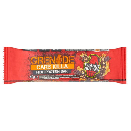 Grenade Carb Killa Peanut Nutter 60G Tesco Groceries