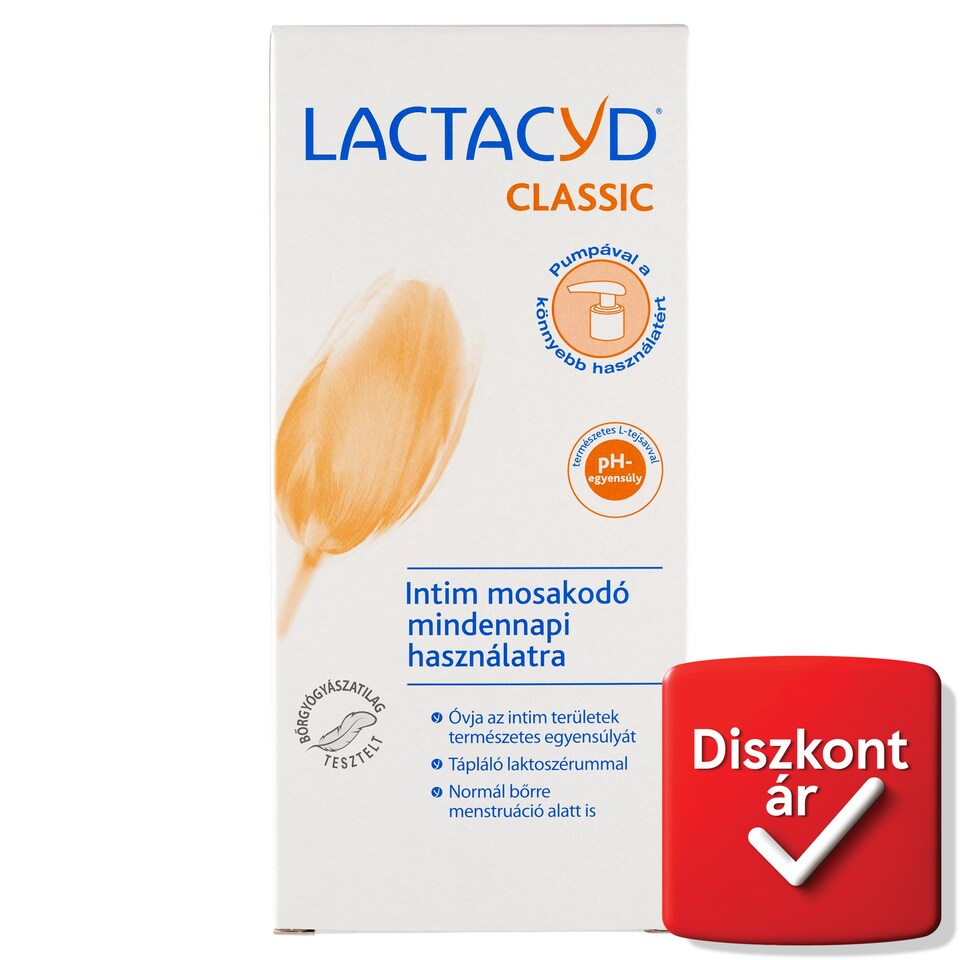 image 1 of Lactacyd Classic Intimate Wash for Everyday Use 200 ml
