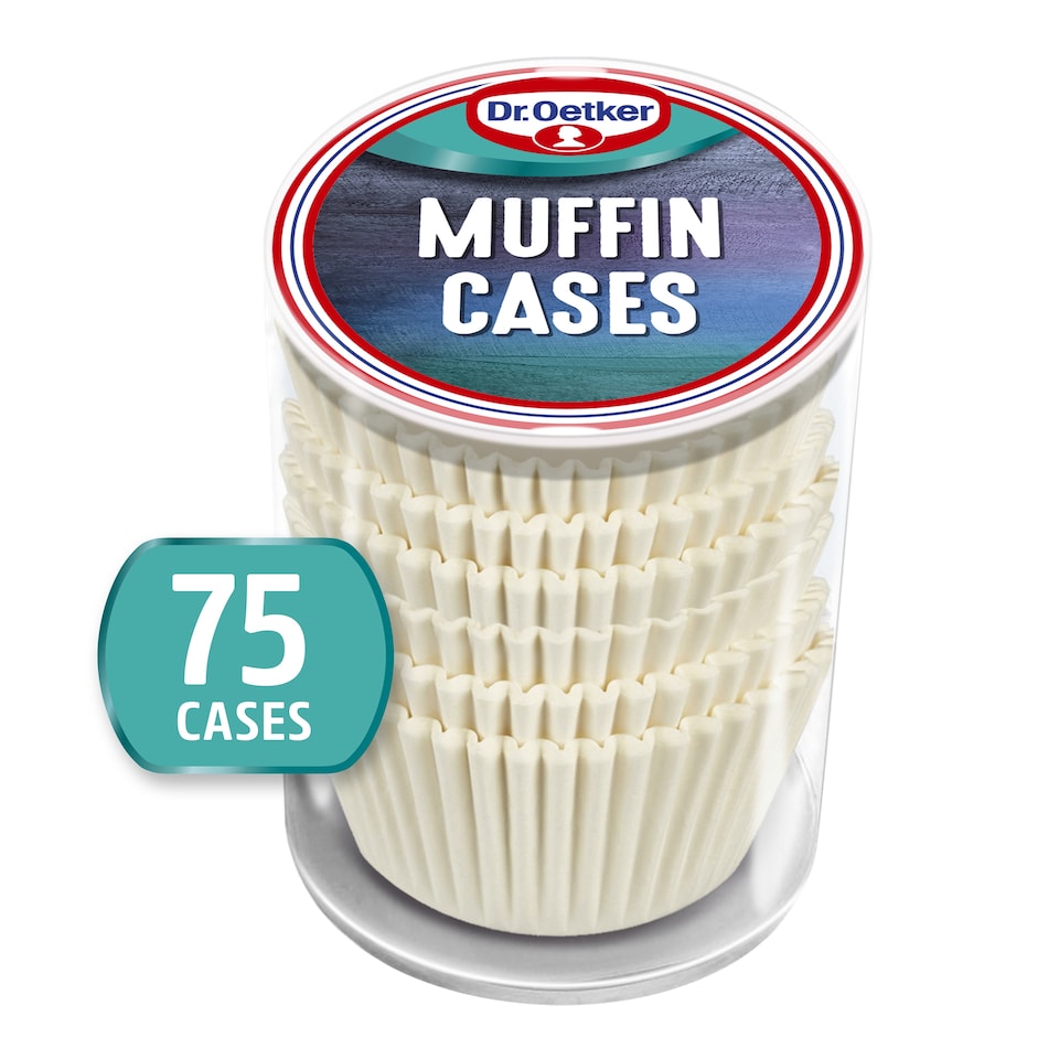 Dr Oetker Muffin Cases 75Pc