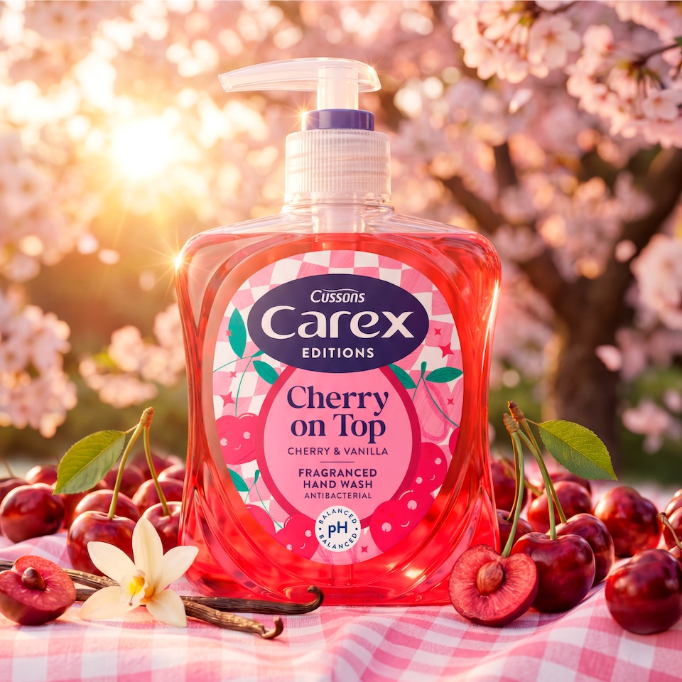 Carex Cherry On Top Handwash 250Ml - Tesco Groceries