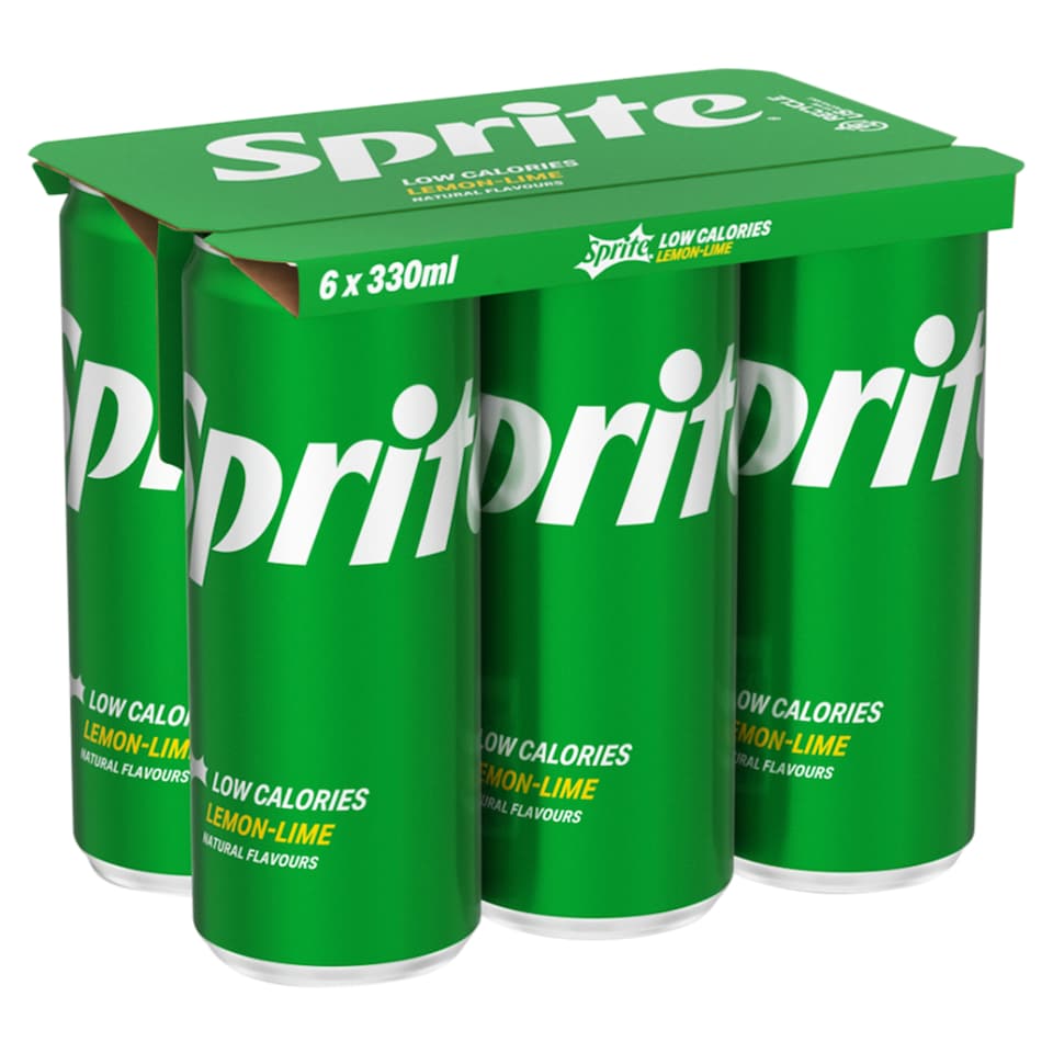 Sprite Lemon & Lime Soft Drink 6 x 330ml